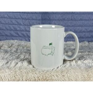 Vintage Masters Augusta National Golf Club Coffee Mug USA Made Green Logo
